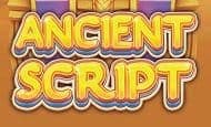 Ancient Script 10 Free Spins No Deposit required