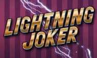 Lightning Joker 10 Free Spins No Deposit required
